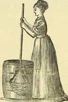 An illustration from Sewing machine gazette (1874)