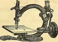 An illustration from Sewing machine gazette (1874)