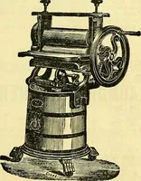 An illustration from Sewing machine gazette (1874)