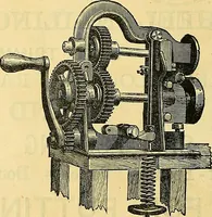 An illustration from Sewing machine gazette (1874)