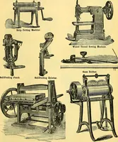 An illustration from Sewing machine gazette (1874)