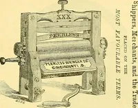 An illustration from Sewing machine gazette (1874)