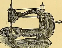 An illustration from Sewing machine gazette (1874)