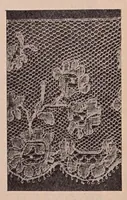 An illustration from Sewing materials:Development of textiles. Cottons, linens, wools, silks, laces. (1923)