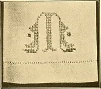 An illustration from Sewing and textiles; (1921)