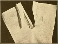 An illustration from Sewing and textiles; (1921)