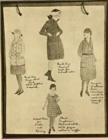 An illustration from Sewing and textiles; (1921)