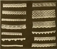An illustration from Sewing and textiles; (1921)
