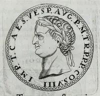 An illustration from Sex. Aurelii Victoria Historiae Romanae breviarium, cum Schotti, Machanei, Vineti, Lipsii, Casauboni, Gruteri &c. integris notis (1670)