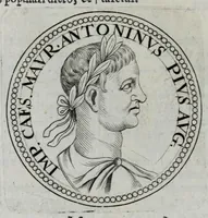 An illustration from Sex. Aurelii Victoria Historiae Romanae breviarium, cum Schotti, Machanei, Vineti, Lipsii, Casauboni, Gruteri &c. integris notis (1670)