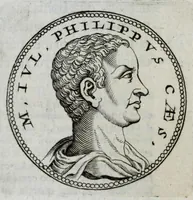 An illustration from Sex. Aurelii Victoria Historiae Romanae breviarium, cum Schotti, Machanei, Vineti, Lipsii, Casauboni, Gruteri &c. integris notis (1670)