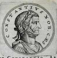 An illustration from Sex. Aurelii Victoria Historiae Romanae breviarium, cum Schotti, Machanei, Vineti, Lipsii, Casauboni, Gruteri &c. integris notis (1670)