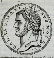 An illustration from Sex. Aurelii Victoria Historiae Romanae breviarium, cum Schotti, Machanei, Vineti, Lipsii, Casauboni, Gruteri &c. integris notis (1670)