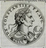 An illustration from Sex. Aurelii Victoria Historiae Romanae breviarium, cum Schotti, Machanei, Vineti, Lipsii, Casauboni, Gruteri &c. integris notis (1670)