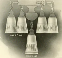 An illustration from Shades and globes : catalogue number 42 / Macbeth-Evans Glass Company (1912)