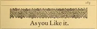 Picture 9 of 28 from Shakespeare as put forth in 1623. A reprint of Mr. William Shakespeares Comedies, Histories, & Tragedies. Published according to the True Original Copies (1623), leaf 210
