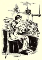 An illustration from Sheffield plate, its history, manufacture and art; with makers' names and marks, also a note on foreign Sheffield plate, with illustrations (1908)
