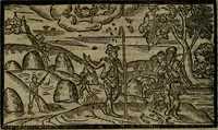 An illustration from The shepheardes calender : conteining twelue aeglogues proportionable to the twelue monethes : Entitled to the noble and vertuous gentleman most worthie of all titles, both of learning and chiualry, Maister Philip Sidney (1586)