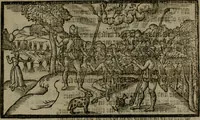 An illustration from The shepheardes calender : conteining twelue aeglogues proportionable to the twelue monethes : Entitled to the noble and vertuous gentleman most worthie of all titles, both of learning and chiualry, Maister Philip Sidney (1586)