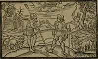 Picture 7 of 17 from The shepheards calender : conteyning twelue aeglogues, proportionable to the twelue moneths : entituled, to the noble and vertuous gentleman, most worthy of all tytles, both of learning and chiualrie, Maister Philip Sidney (1597), leaf 20