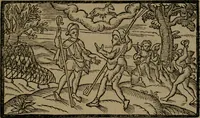 An illustration from The shepheards calender : conteyning twelue aeglogues, proportionable to the twelue moneths : entituled, to the noble and vertuous gentleman, most worthy of all tytles, both of learning and chiualrie, Maister Philip Sidney (1597)
