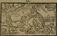 Picture 12 of 17 from The shepheards calender : conteyning twelue aeglogues, proportionable to the twelue moneths : entituled, to the noble and vertuous gentleman, most worthy of all tytles, both of learning and chiualrie, Maister Philip Sidney (1597), leaf 64