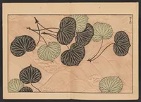 An illustration from Shinsen moyō no shiori. Ge no maki (1902)