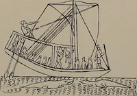 An illustration from Shipbuilding from its beginnings (1913)