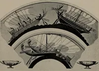 An illustration from Shipbuilding from its beginnings (1913)