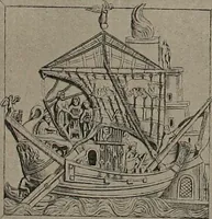 An illustration from Shipbuilding from its beginnings (1913)