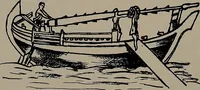 An illustration from Shipbuilding from its beginnings (1913)