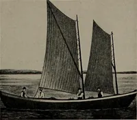 An illustration from Shipbuilding from its beginnings (1913)