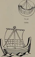 An illustration from Shipbuilding from its beginnings (1913)