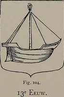 An illustration from Shipbuilding from its beginnings (1913)