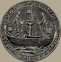 An illustration from Shipbuilding from its beginnings (1913)