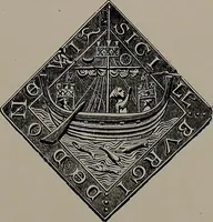 An illustration from Shipbuilding from its beginnings (1913)