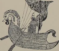 An illustration from Shipbuilding from its beginnings (1913)