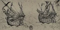 An illustration from Shipbuilding from its beginnings (1913)