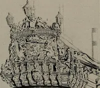 An illustration from Shipbuilding from its beginnings (1913)