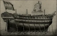 An illustration from Shipbuilding from its beginnings (1913)
