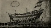An illustration from Shipbuilding from its beginnings (1913)