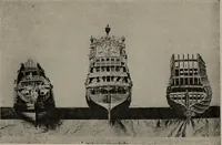 An illustration from Shipbuilding from its beginnings (1913)