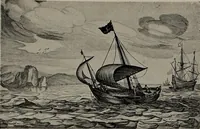 An illustration from Shipbuilding from its beginnings (1913)