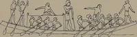 An illustration from Shipbuilding from its beginnings (1913)