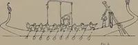 An illustration from Shipbuilding from its beginnings (1913)