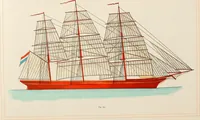 An illustration from Shipbuilding from its beginnings (1913)