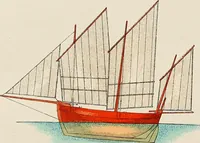 An illustration from Shipbuilding from its beginnings (1913)