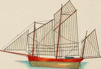 An illustration from Shipbuilding from its beginnings (1913)