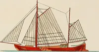 An illustration from Shipbuilding from its beginnings (1913)