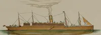 An illustration from Shipbuilding from its beginnings (1913)